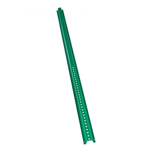 6FT UChannel Sign Post 4Pack Green Heavy Duty Steel Fixed Fence Post