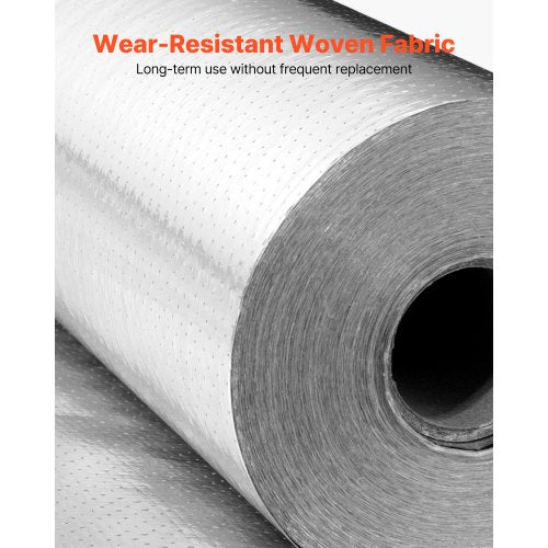 Double Reflective Insulation Roll Perforated Woven Fabric Radiant Barrier 1