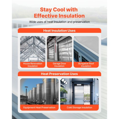 Double Reflective Insulation Roll Perforated Woven Fabric Radiant Barrier 1