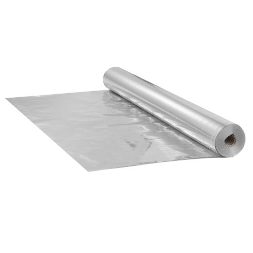 Double Reflective Insulation Roll Woven Fabric Radiant Barrier 65 Mil 48