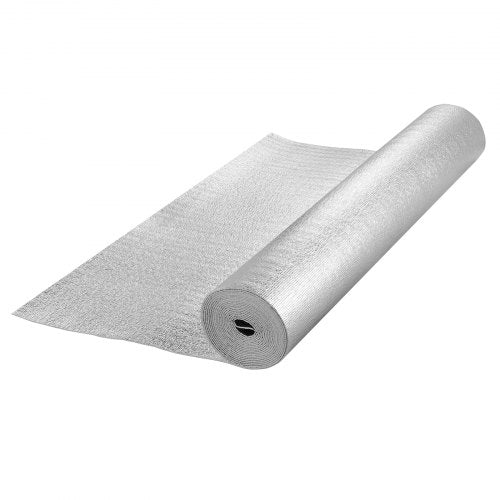 Double Reflective Insulation Roll Foam Core Radiant Barrier 3.2 mm 48 in x 1