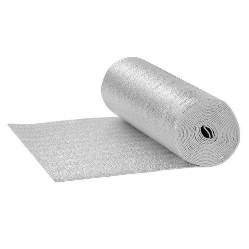 Double Reflective Insulation Roll Foam Core Radiant Barrier 3.2 mm 24 in x