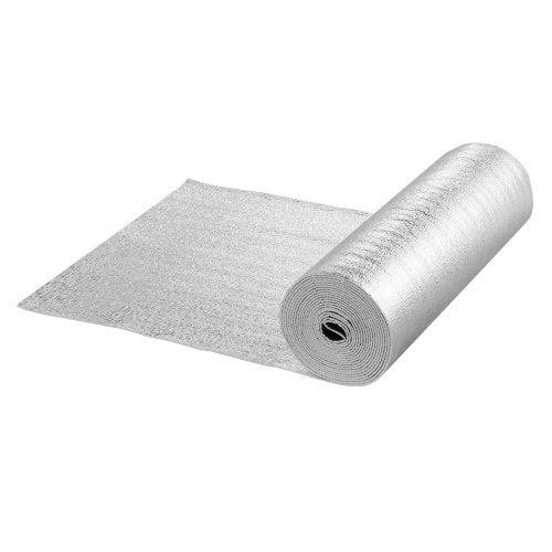 Double Reflective Insulation Roll Foam Core Radiant Barrier 3.2 mm 24 in x