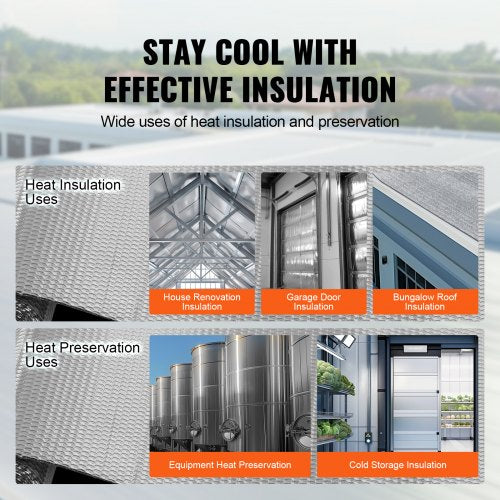 Double Reflective Insulation Roll Air Bubble Film Radiant Barrier 3.2 mm