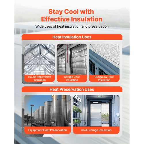 Double Reflective Insulation Roll DoubleSided Aluminum Foil Radiant