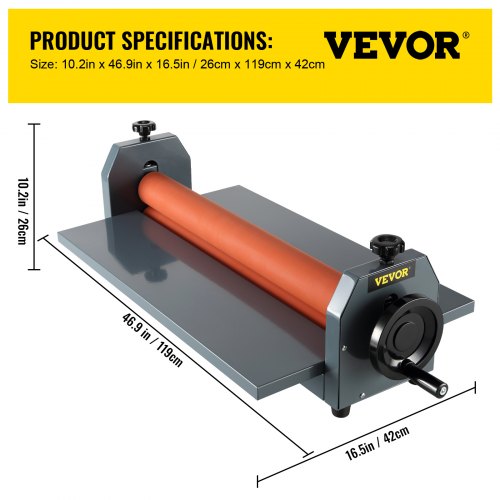 39 1000MM Manual Cold Roll Laminator Vinyl Photo Film Mounting Laminating