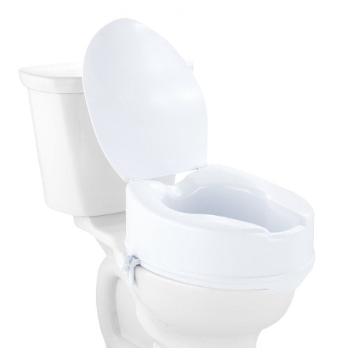 Raised Toilet Seat 5 Raised 300 lbs Universal Toilet Riser for Elderly