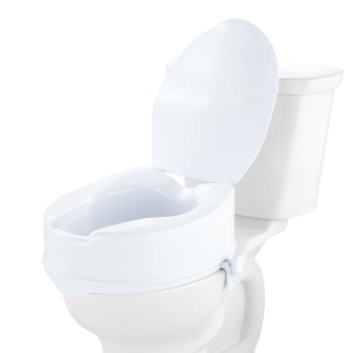 Raised Toilet Seat 5 Raised 300 lbs Universal Toilet Riser for Elderly