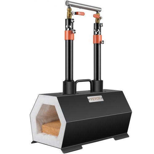 Propane Forge Portable Double Burner Tool and Knife Making Large Capacity