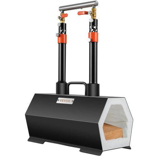 Propane Forge Portable Double Burner Tool and Knife Making Large Capacity