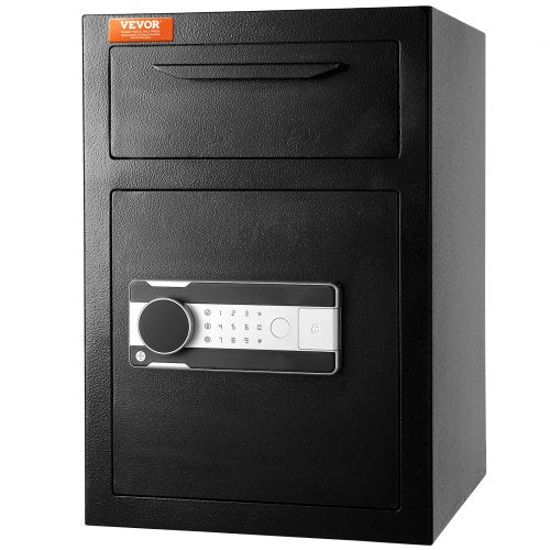 25 Cub Depository Safe Deposit Safe with Drop Slot Electronic Code Lock