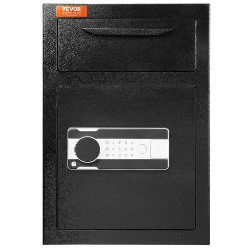 25 Cub Depository Safe Deposit Safe with Drop Slot Electronic Code Lock