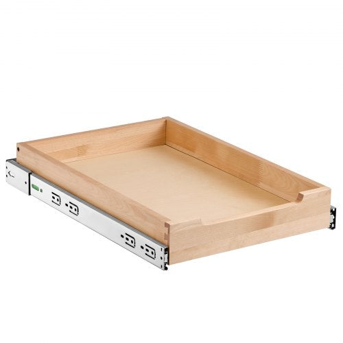 Pull Out Cabinet Organizer 14W x 21D Cabinet Drawer Soft Close Slide out