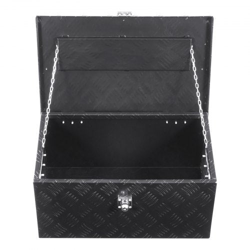 Heavy Duty Aluminum Truck Bed Tool Box Stripes Plated Tool Box with Side