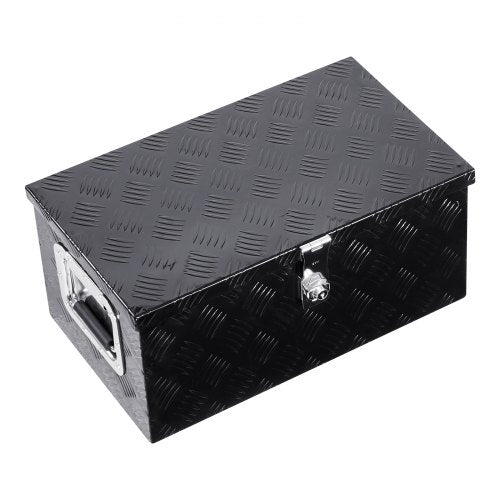 Heavy Duty Aluminum Truck Bed Tool Box Stripes Plated Tool Box with Side