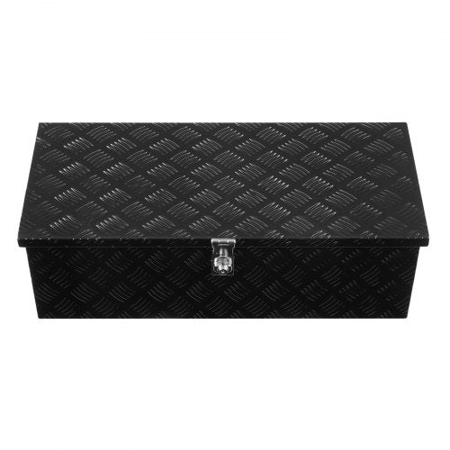 Heavy Duty Aluminum Truck Bed Tool Box Stripes Plated Tool Box with Side 2