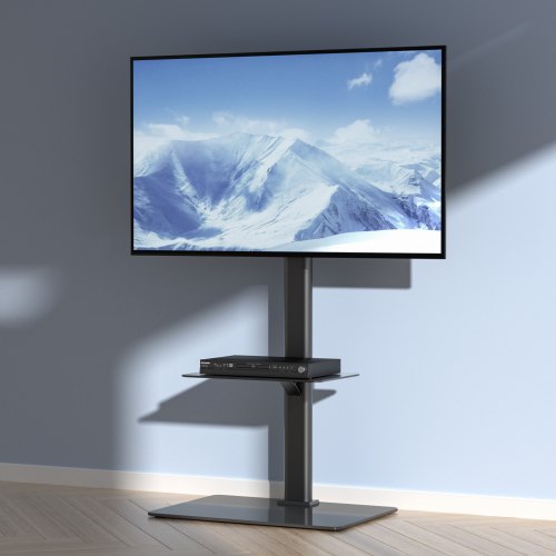 TV Stand Mount Swivel Tall TV Stand for 32 to 65 inch TVs Height