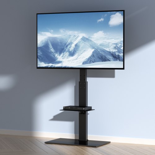 TV Stand Mount Swivel Tall TV Stand for 32 to 85 inch TVs Height