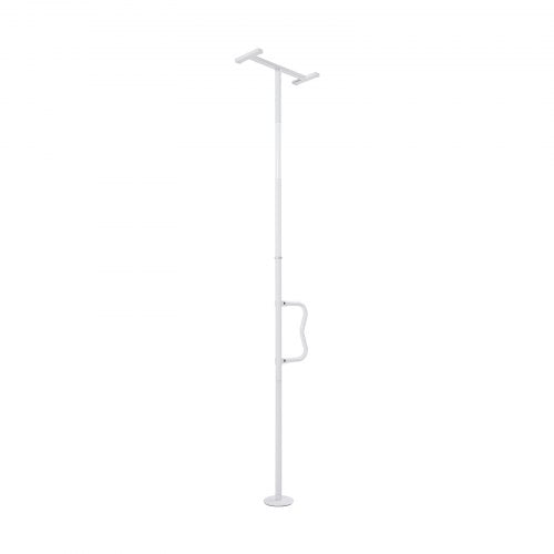 FloortoCeiling Transfer Pole Tension Mounted Bathroom Grab Bar with AntiSlip