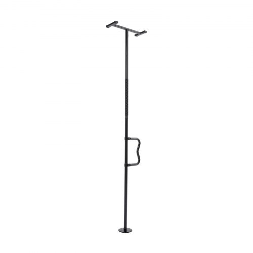 FloortoCeiling Transfer Pole Tension Mounted Bathroom Grab Bar with AntiSlip
