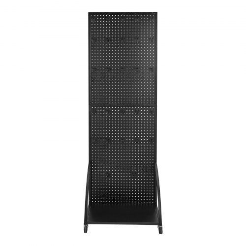 Standing Pegboard Display with Base Plate 237 x 66 in Pegboard Display