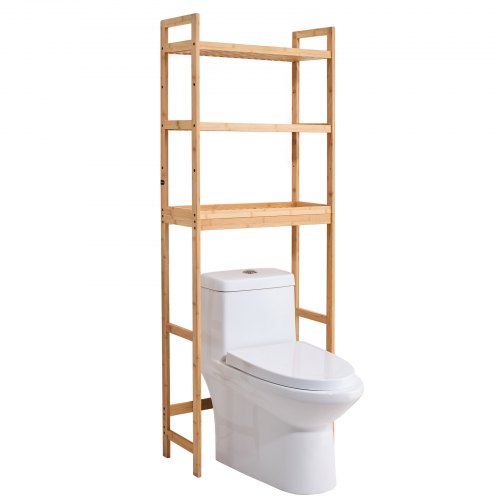 Over the Toilet Storage 3Tier Bathroom Shelf Rack Space Saver Organizer – 33 L