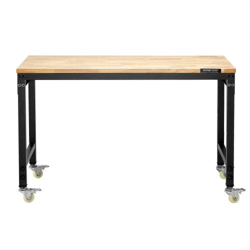 48Inch Adjustable Workbench 2000 lbs Load Work Bench with Power Outlet