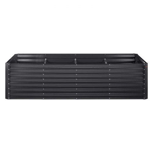 Raised Garden Bed 8 x 4 x 2 ft Galvanized Metal Planter Box Outdoor