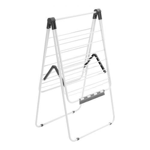 Clothes Drying Rack 2Tier Foldable Laundry Dryer Rack with Sock Clips 21
