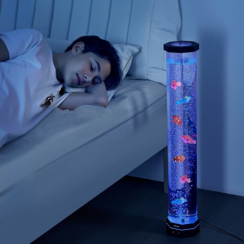 Sensory Bubble Tube Lamp 267 ft Bubble Fish Tube Sensory Aquarium Lamp