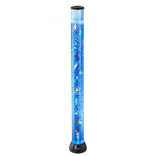 Sensory Bubble Tube Lamp 4 ft Bubble Fish Tube Sensory Aquarium Lamp with 10