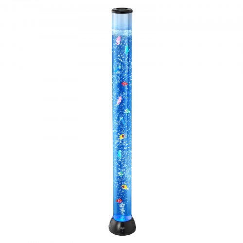 Sensory Bubble Tube Lamp 4 ft Bubble Fish Tube Sensory Aquarium Lamp with 10