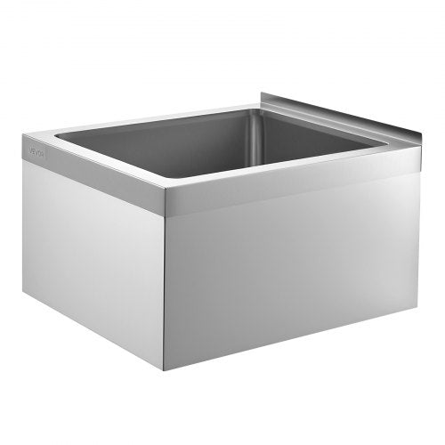 Stainless Steel Floor Mop Sink 22 x 19 x 12 in 304 Stainless Steel