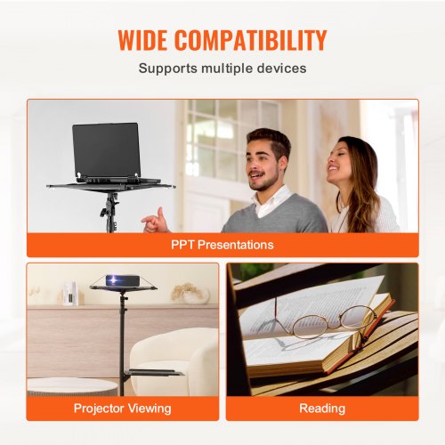 Projector Stand with Wheels Projector Floor Stand Adjustable Height from 228