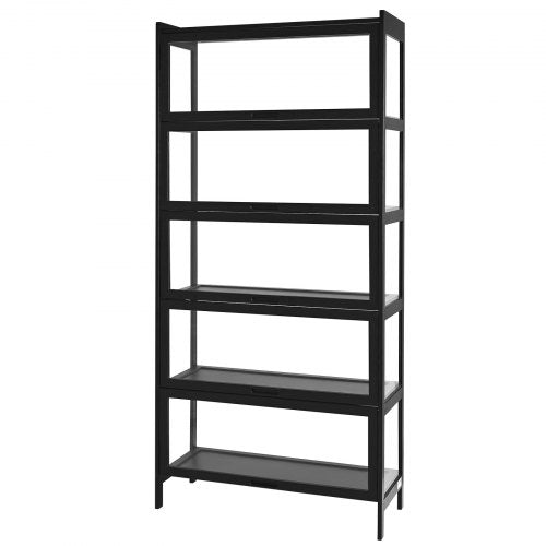 Display Cabinet with Acrylic Doors 68 in Tall 5Tier Curio Cabinet Natural