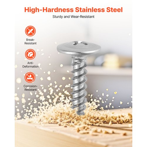 Screws 8 x 34 inch Length Self Drilling Drywall to Wood Screw All