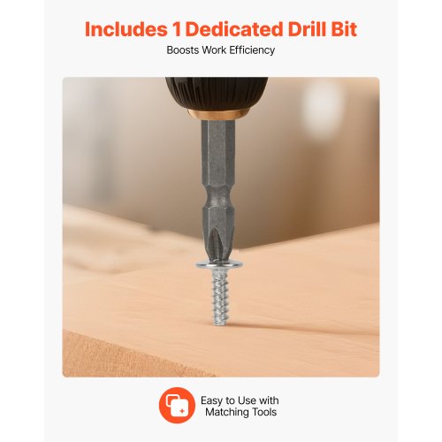 Screws 8 x 34 inch Length Self Drilling Drywall to Wood Screw All