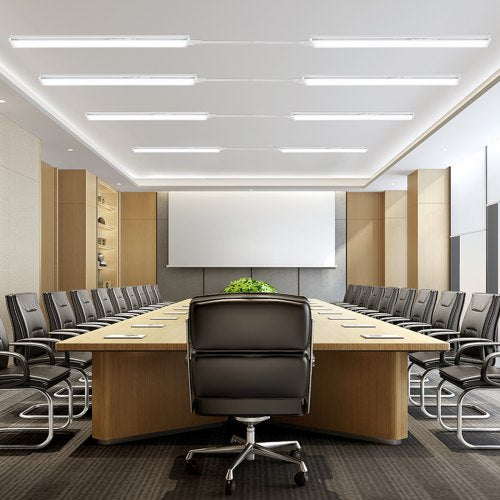 4FT LED Wraparound Light 50W 5500LM Flush Mount LED Shop Light