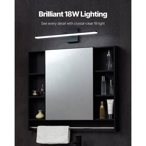 Bathroom Vanity Light Bar 2402Inch LED Modern Light Fixture Over Mirror