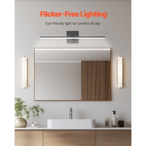 Bathroom Vanity Light Bar 2402Inch LED Modern Light Fixture Over Mirror