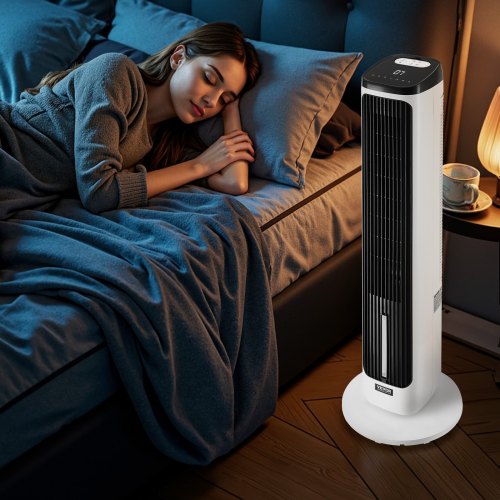 Tower Fan 233fts Velocity Quiet Floor Fan 70° Oscillating Fans for Indoors