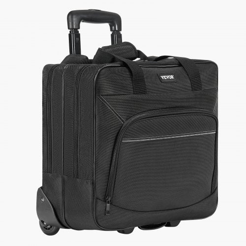 Rolling Laptop Bag Fits Up to 15.6 Inch Laptop Wheeled Briefcase Roller