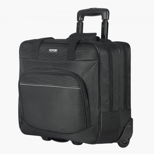 Rolling Laptop Bag Fits Up to 15.6 Inch Laptop Wheeled Briefcase Roller