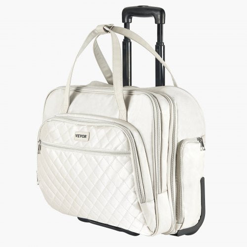 Rolling Laptop Bag Fits Up to 15.6 Inch Laptop Wheeled Briefcase Roller