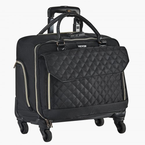 Rolling Laptop Bag Fits Up to 17.3 Inch Laptop Wheeled Briefcase Roller