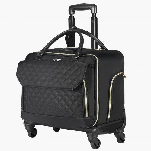 Rolling Laptop Bag Fits Up to 17.3 Inch Laptop Wheeled Briefcase Roller