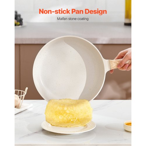 19 Piece Pots and Pans Set Nonstick Granite Cookware Set Induction