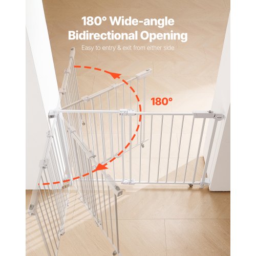 Baby Gate 29543 Inches Adjustable Width 28 Inches High Dog Gate No