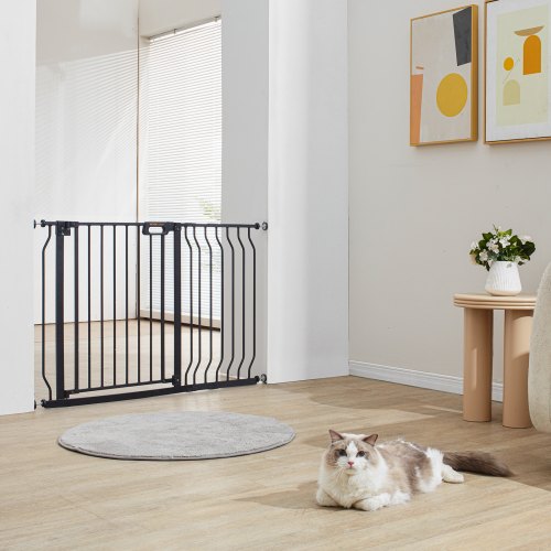 Baby Gate 295484 Extra Wide 30 High Dog Gate for Stairs Doorways