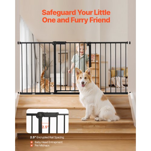 Baby Gate 606633 Inches Adjustable Width 30 Inches High Dog Gate Easy